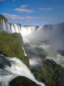 Iguazu Falls in the Brazilian side