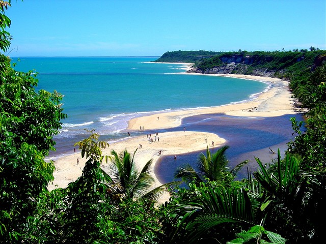 Caraiva beach Brazil