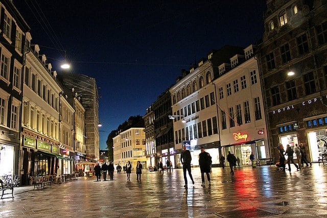 stroget street denmark